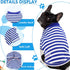 2 Pieces Dog Shirt for Medium Dogs, Boy Dog Clothes for Medium Sized Dogs, Puppy Clothes for Toy Poodle (Large)