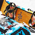 XCMAN 4 Layer-Cone Studs Aluminum Snowboard Stomp Pad Dia 7.87 Inch - 9pcs