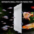 2 Pack Fish Tank Divider, Clear Plastic Aquarium Dividers with Suction Cups, Juvenile Fish Separator, 10 * 13in