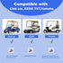 YOUXIFUN 2 42" Universal Golf Cart Retractable Passenger Seat Belts with Bracket Kit for Yamaha Club Car DS Precedent