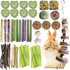 70Pcs Rabbit Toys For Bunnies Boredom,Bunny Toys,Bunny Treats for Rabbits Bunny Toys
