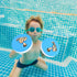 Hungdao 4 Pcs Water Exercise Discs, Water Weights for Pool Exercise, EVA Foam Equipment for Beginners
