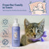 Pretty Kitty Waterless Cat Dry Shampoo with Grooming Glove No Rinse, Lick-Safe, Moisturizing for Dry Skin, Dandruff