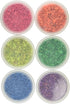 Hygloss 23606 MINI Aquarium & Craft Gravel, 6 Assorted Neon Colors, 6 x 6 oz