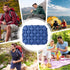 Generic Travel Seat Cushion - Inflatable Stadium Seat, Outdoor Chair Pad | Water Resistant Camping Cushion, Portable