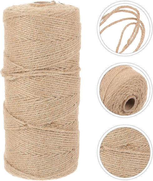 Cat Natural Sisal Rope, Multifunction Decor Scratching Rope for Scratching Post Tree, 1 Roll