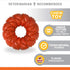 Nylabone Strong Chew Ring Braided Toy for Dogs, Beef Flavor, Medium/Wolf (1 Count)