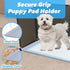 Skywin Dog Pad Holder Tray for 24” x 24” Pads with Litter Box Enclosure - Easy Clean Indoor Dog Potty Tray