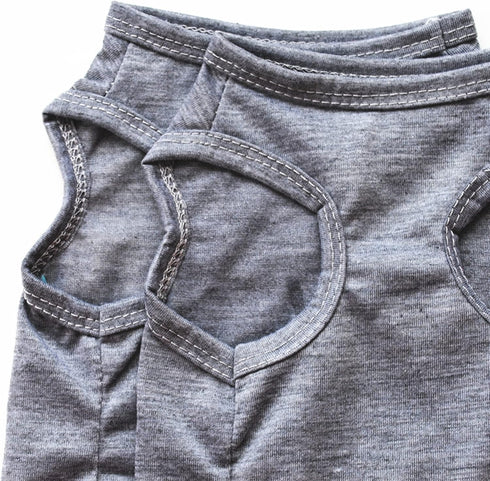 3 Pack Dog Shirt for Small Dogs - Summer Clothes with Love Mommy and I Love My Daddy, Soft Breathable Pet Outfits