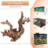 majoywoo Natural Driftwood for Aquarium Decor, Reptile Decor, 13-17" Long, Over 1.3 lbs