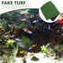 jojofuny Artificial Grass Turf, Aquatic Grass Lawn for Pet, Turtle Basking Ramp, Simulation Grass for Fish Tank Reptile