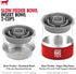 Tuff Pupper Slow Feeder Insert Bowl, Elevated Feeder Tray Bowl for Dogs, Easy Clean Dishwasher Safe (2 Cups)