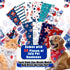 48 4th Sanwuta Pcs of July Dog Bandanas for Pets Dog Bandanas Gifts Independence Day Scarf Washable Triangle American