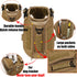 Tactical Dog Harness for Medium and Large Dogs - No Pull Adjustable Vest for Training, Hunting, Walking with Handle