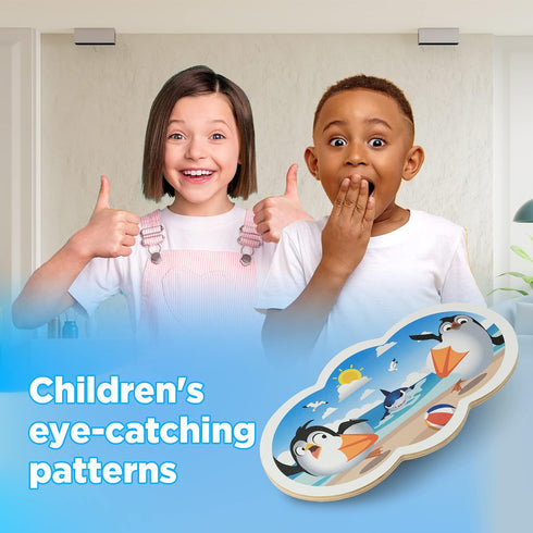 Wooden Balance Board Kids, Wobble Board For Balance, Balance Board Toddler Supporter, Balance Boards for Stability