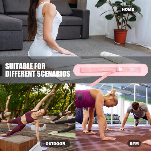 Hip Thrust Belt, Fully Upgraded for Dumbbells, Comfortable Home Gym Belt with Anti-Slip Pads
