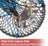 2-Pack, QualyQualy Foldable Crab Trap Small Crab Net with Buoy & Bait Clip for Blue Crabs, Crawfish Traps | Compact