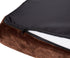 BIRDROCK HOME 3" Memory Dog Bed - Ultra Soft Plush Pet Mat (34 x 22, Brown)