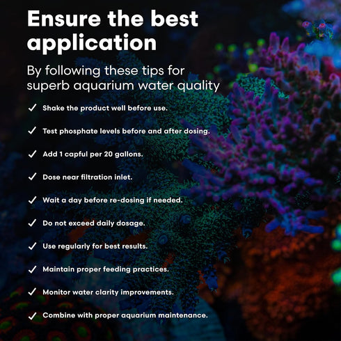 500 ml Continuum Aquatics Phos Correx Advanced Phosphate Remover for Reef & Marine Aquariums Enhances Water Clarity