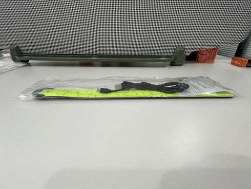 Simket LED Armband Rechargeable for Running - High Visibility Reflective Light Up Bands for Night Walking
