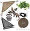 Hamiledyi Bearded Dragon Tank Accessories, Adjustable Leash, Lizard Hammock, Flexible Reptile Habitat Decor