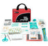 First Aid Kit - 160 Pieces Compact and Lightweight, Including Cold Pack, Emergency Blanket, Moleskin Pad for Travel,