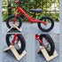 SHIDOW Wooden Bike Stand for Children, Indoor Bicycle Display Stand, Floor Bracket for 10-12 Inch Bikes