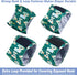 Leekalos Male Dog Diapers (3 Pack) - High Absorbing Washable Reusable Belly Bands for Male Dogs (Koala, Small)