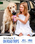 Lesotc Portable Dog Water Bottle with Dispenser and Leak Proof Bowl, Puppy Essentials for Outdoor Walking, Hiking,