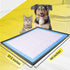 Skywin Pee Pad Holder Tray | 27.5 x 44 Inches | Easy to Clean and Store Pee Pad Holder for Dogs, No Spill