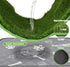 28"x18" Dog Grass Pad with Washable Pee Pad - Artificial Grass Puppy Training Mat, Non-Slip & Super Absorbent, Reusable