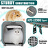 Pet Carrier for Large Cats 20 lbs+, Soft Sided Small Dog Travel Carrier, Top Load, Collapsible