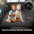 CarChic Hammock Back Seat Extender for Dogs, Non-Slip Dog Car Seat Cover for Back Seat with Hard Bottom, Durable Pet
