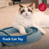 (1 Pack) Coastal Pet Turbo Track Cat Toy - Cat Ball Toy & Racetrack - Easy Assembly - Slate Blue