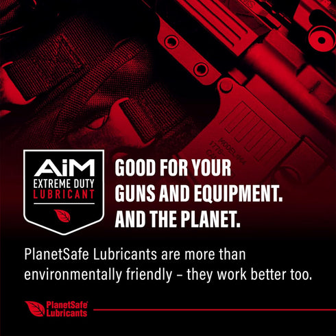1 oz PlanetSafe Lubricants High-Performance CLP Gun Cleaning Oil and Lubricant - Two Gun Oil & Grease - Advanced CLP