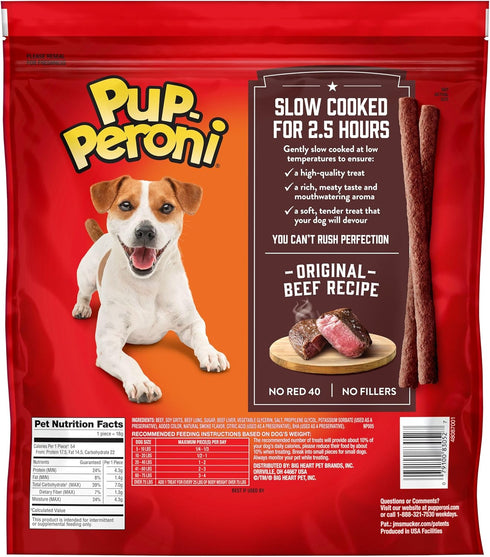 38 Oz. Pup-Peroni Original Beef Recipe Dog Treats, Bag