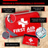 Pack 250pcs Protect Life Survival First Aid Kit for Home/Business, Camping Survival Kits | Mini Travel First Aid Kit |