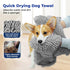 Muddy Mat Original Doggy Dryer, Highly Absorbent Microfiber Washable Dog Shammy Quick Drying Towel