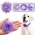 PET SHOW 12pcs Dog Collar Bows and Flowers for Girls Puppies Cats, Embellishment Decor for Small Medium Dogs