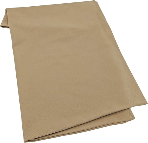 Waterproof Soft Durable Beige Elastic Machine-Washable Large Dog Bed Cover (47"x38")