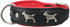 Real Leather Soft Padded Dog Collar, 1.75" Wide for Bull Terrier (13"-15.25" Neck, Black/Red)