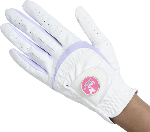 Women's Soft Flex Gloves with Magnetic Ball Marker by Lady Classic