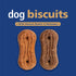 Biscuits with Peanut Butter & Molasses, Crunchy Dog Treats, 4 lb