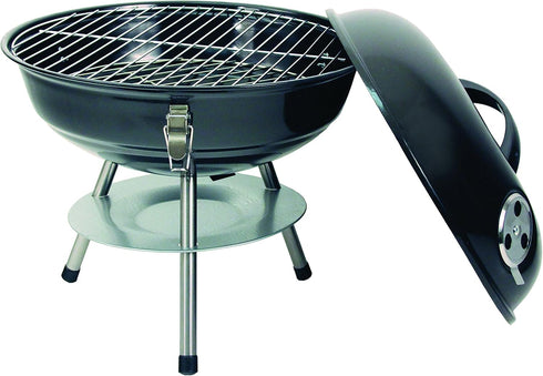 Texsport Mini Portable Charcoal BBQ Grill, Black