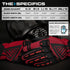 Glove Station Impulse Guard Tactical Gloves for Men, Touch Screen Ideal for Sports & Outdoors