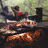 Goetland 304 Stainless Steel US Military Mess Kit Plate Set for Outdoor Camping, Hiking, Picnic, BBQ