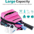 Himal Outdoors Tennis Backpack - Large Storage for 2 Rackets and Necessities, Suitable for All Ages