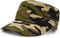 UltraKey Flat Top Baseball Cap, Cotton Twill Army Military Hat for Men and Women