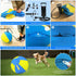 QWV 18 Inch 1000D Herding Ball for Dogs with Durable Oxford Cover - Interactive Dog Toy with Handles for Medium Breeds