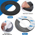 RunNico Ski Ankle Donut Boot Pads, Self-Adhesive Foam Padding, Snowboard Boots Pads